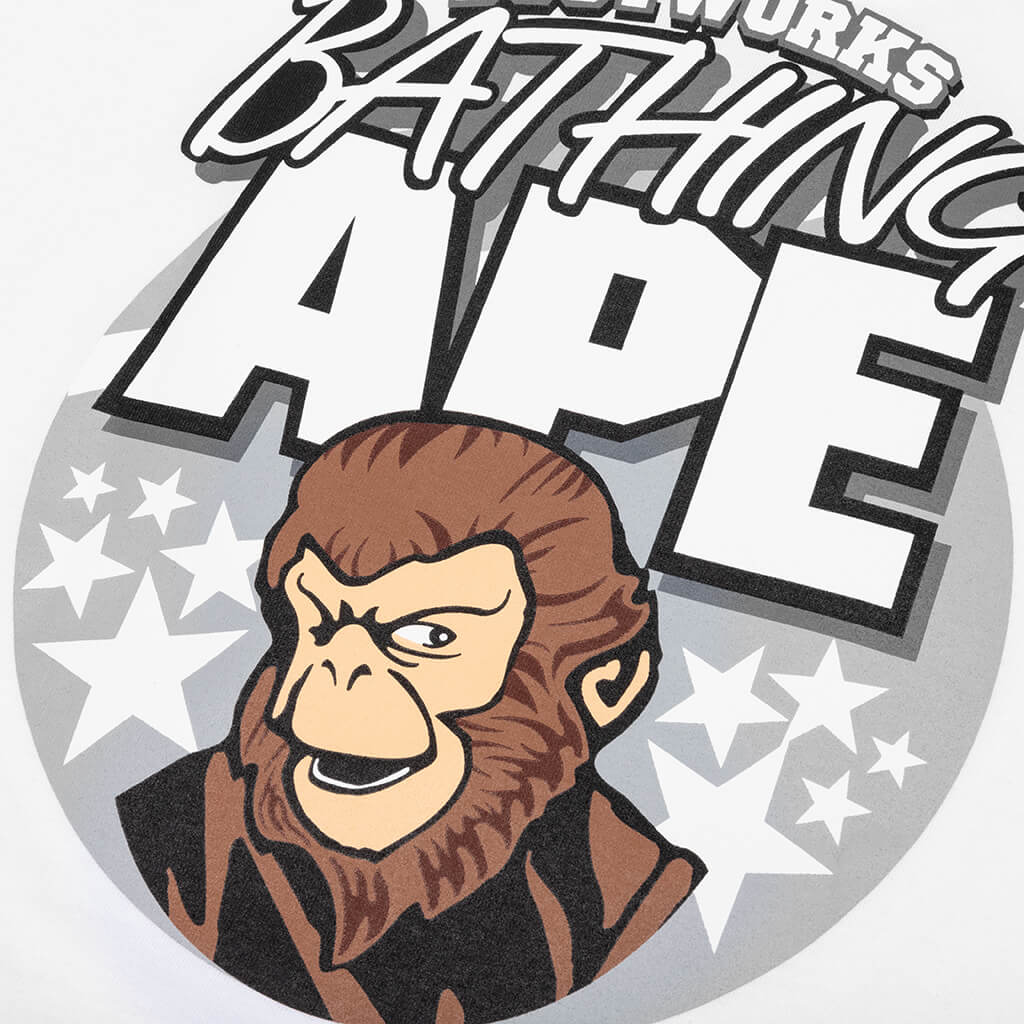 Ape Tee M White