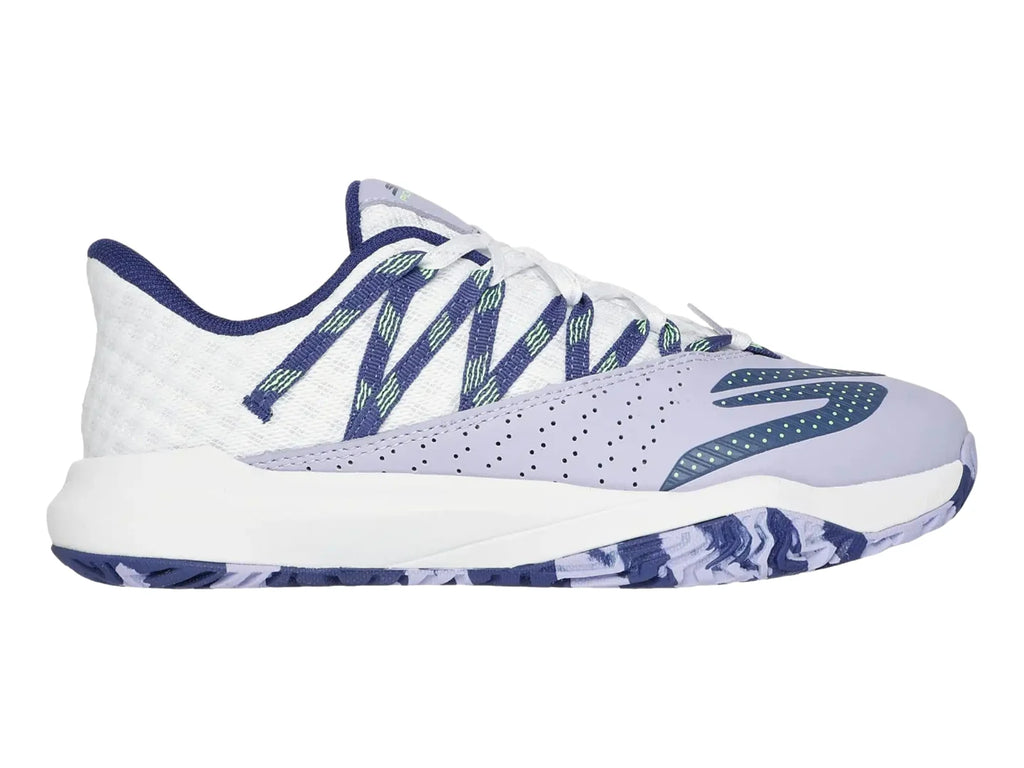 Tenis Skechers Viper Court Rally Blanco y Azul para Mujer