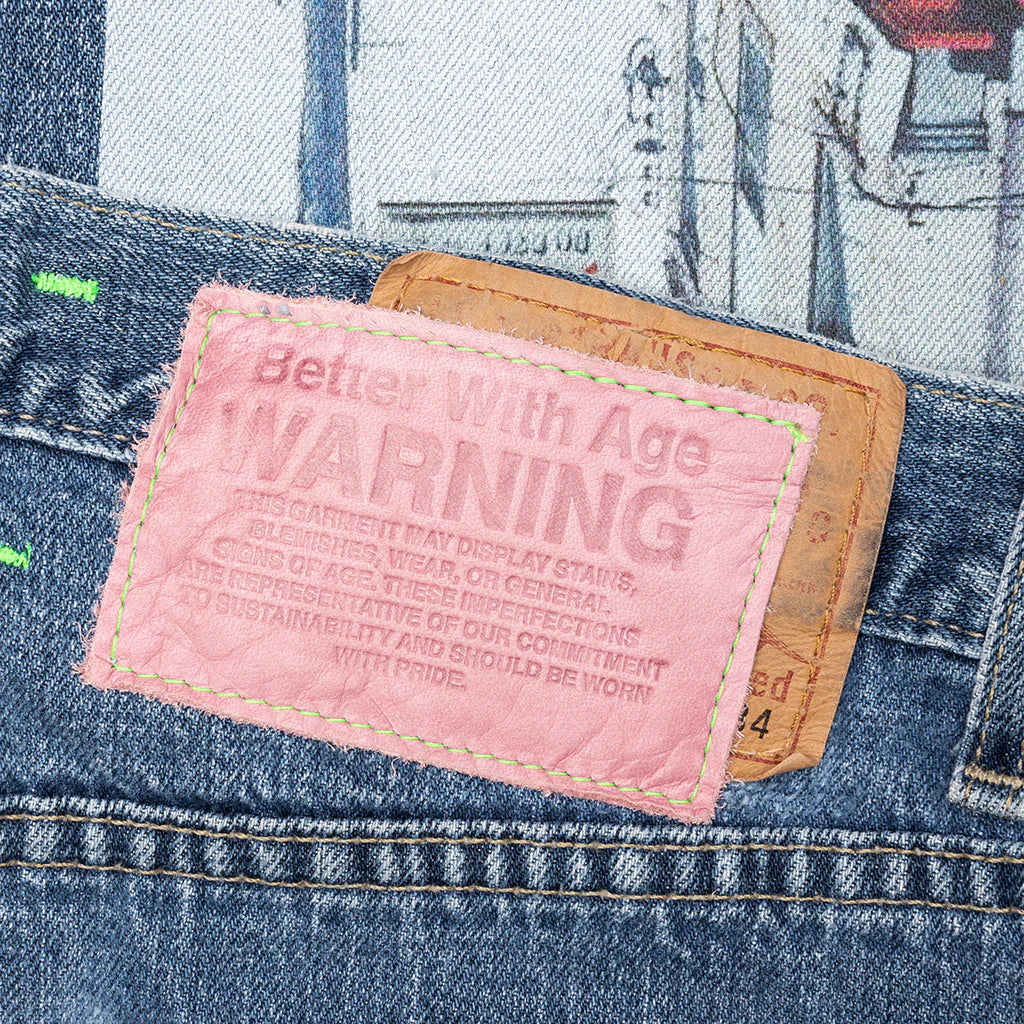 Tabloid Denim Pants Indigo