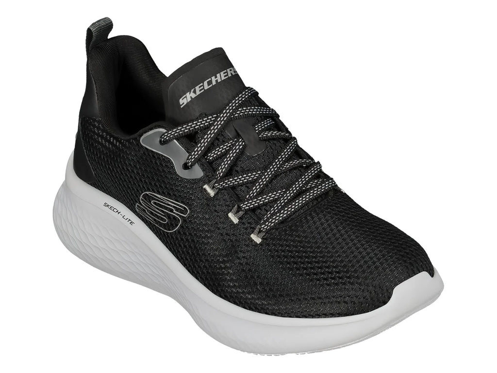 Tenis Skechers Skech Lite Pro Negro y Blanco para Mujer