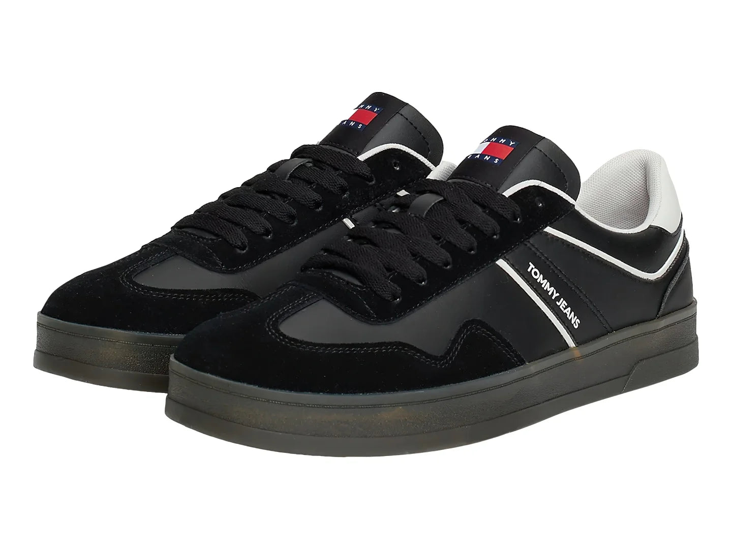 Tenis Tommy Hilfiger The Greenwich Retro Negro para Hombre