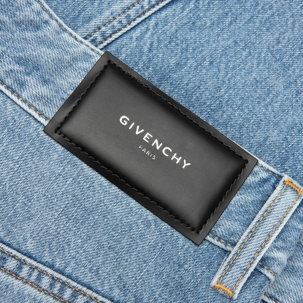 Couture Seam Jeans Light Blue