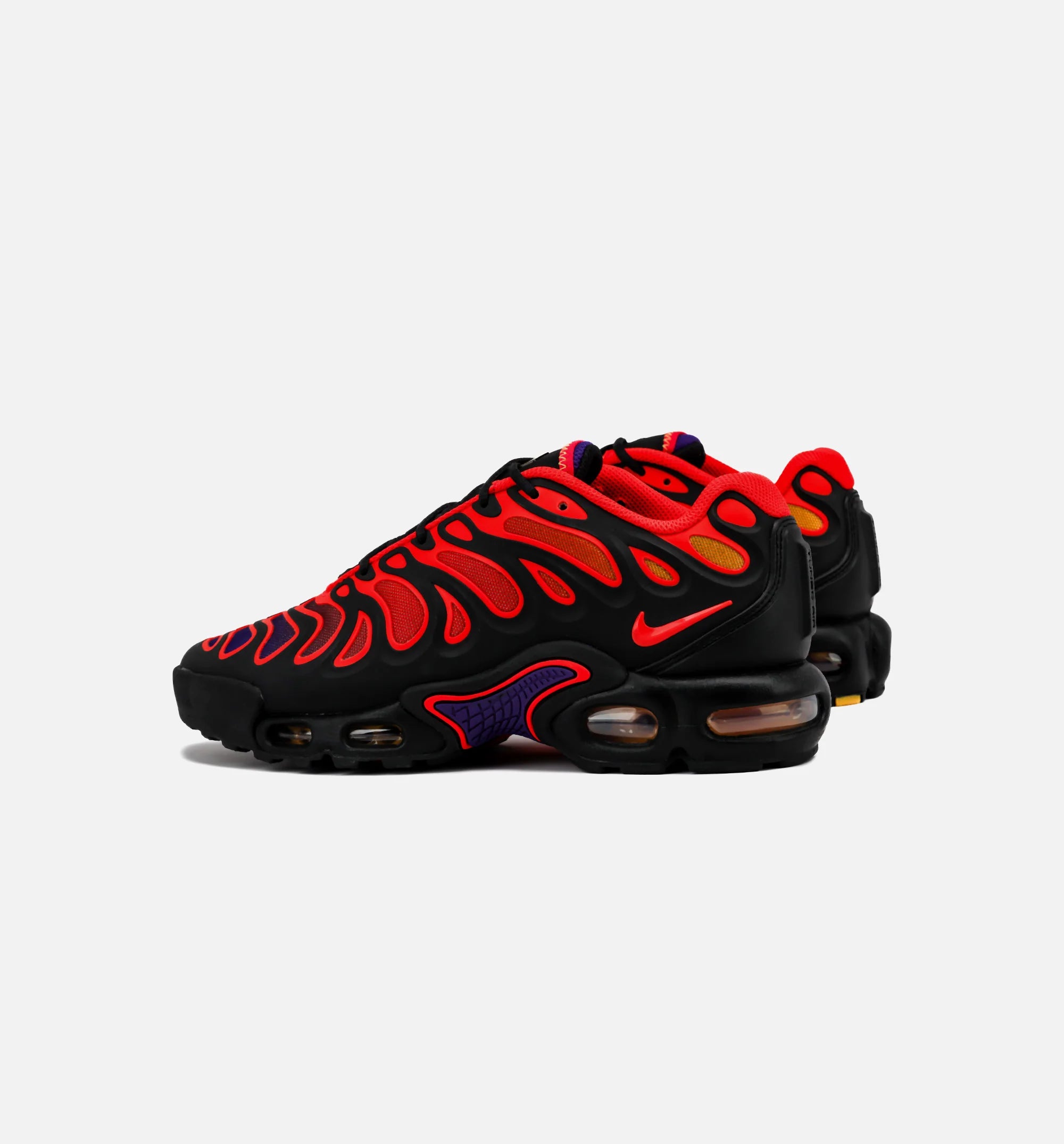 Air Max Plus Drift Mens Lifestyle Shoe Black Field Purple Laser Orange Bright Crimson