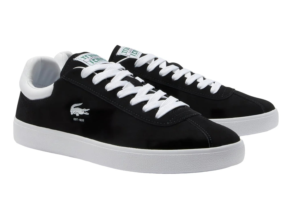Tenis Lacoste Baseshot 223 Negro con Blanco para Hombre
