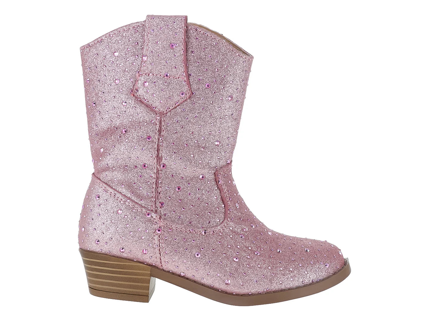 Botas Vaqueras Divitas Rosa para Niña