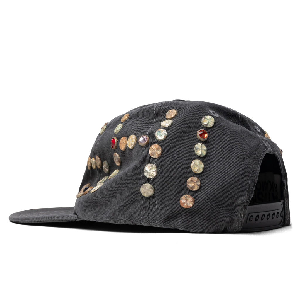 Studded Wrap Around Hat Black