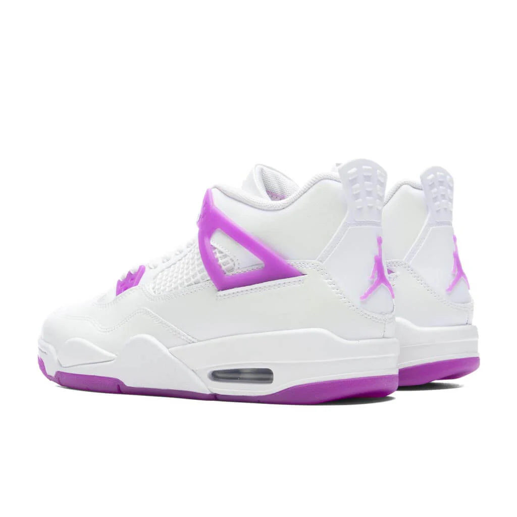 Jordan 4 Retro GS White Hyper Violet