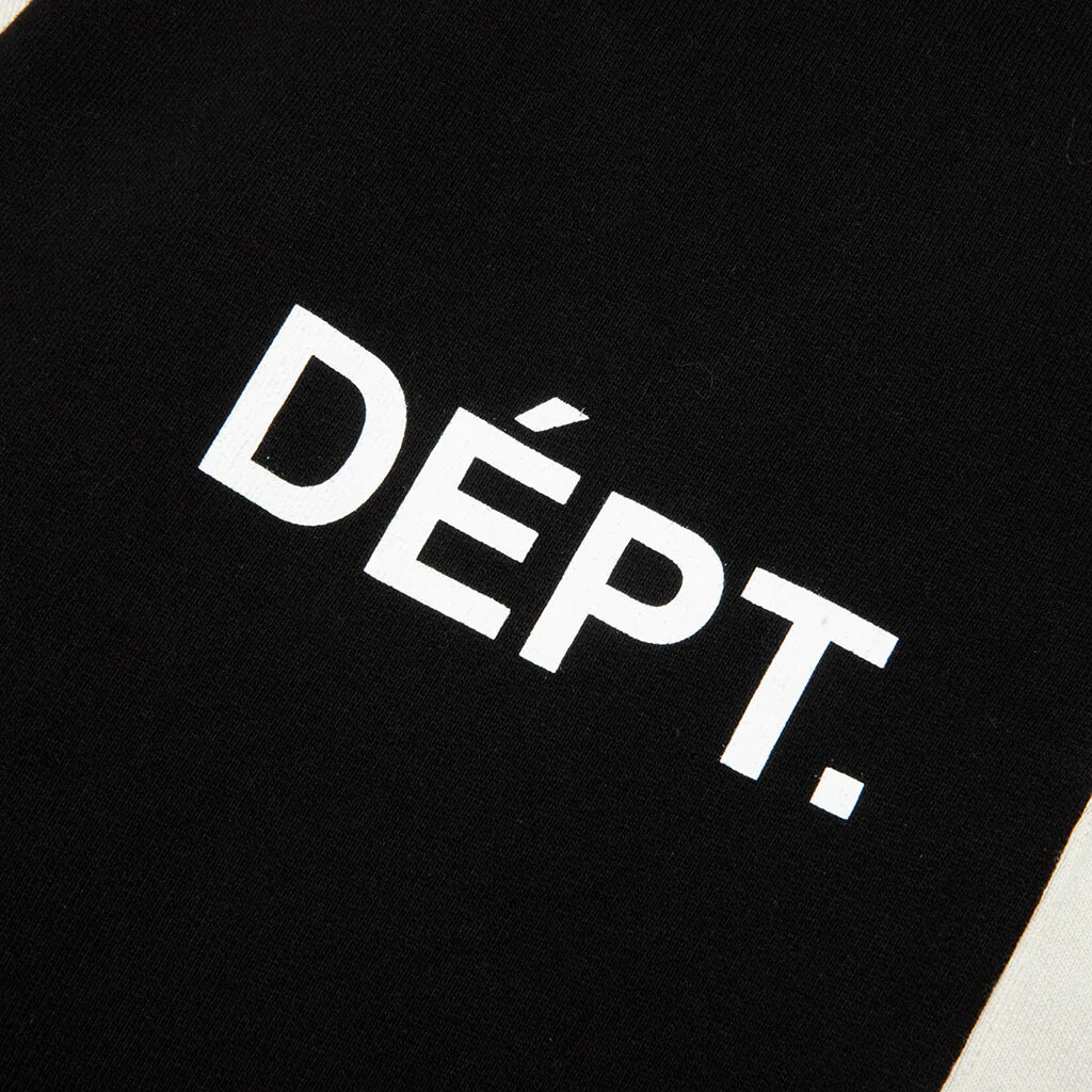2K Fit Sweatpants Washed Black Off White