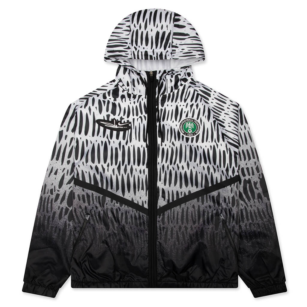 Nike x Nigeria x Slawn Soccer Anthem Jacket Black White