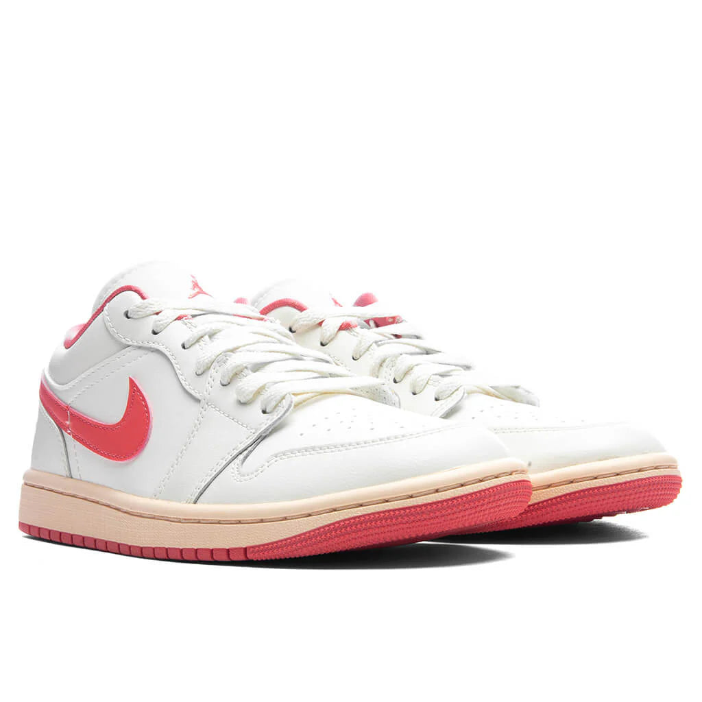 Womens Air Jordan 1 Low Sail Pink Salt Guava Ice