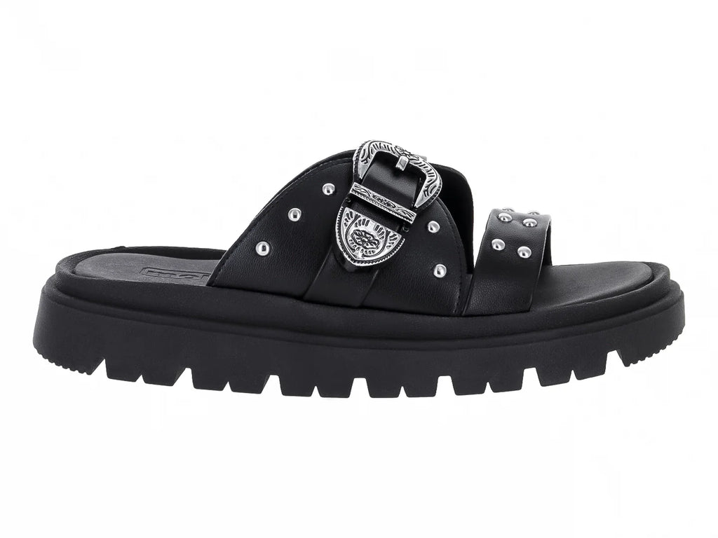 Sandalias Moleca Negro para Mujer