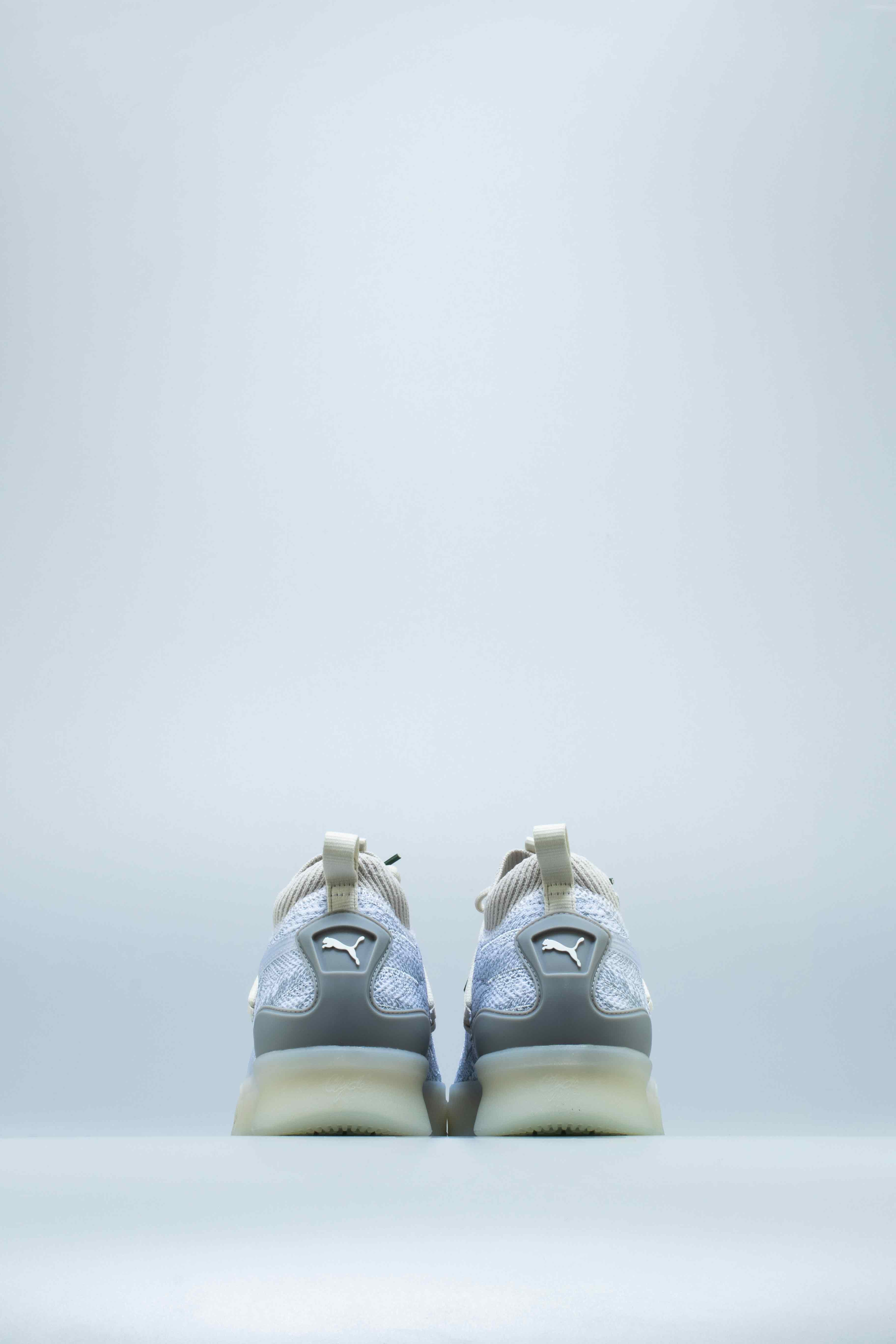 Clyde Court Poe Mens Shoe Grey White