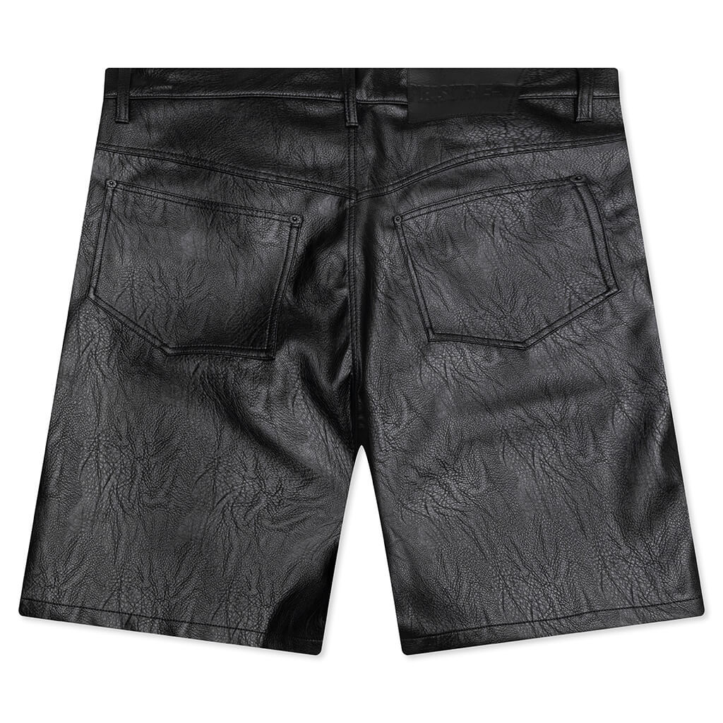 Plaster Baggy Shorts Black