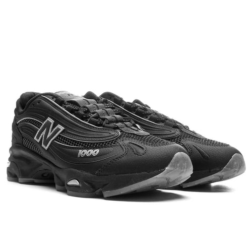 1000 Black White Silver Metallic