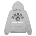 Rhude French Riviera Patch Hoodie Heather Gray