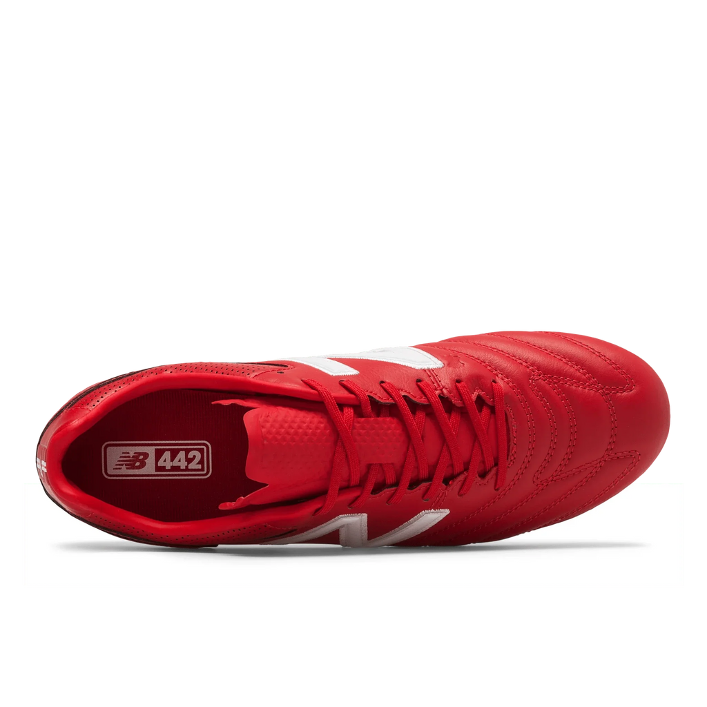 New Balance 442 Pro FG Firm Ground Soccer Cleats Scarlet