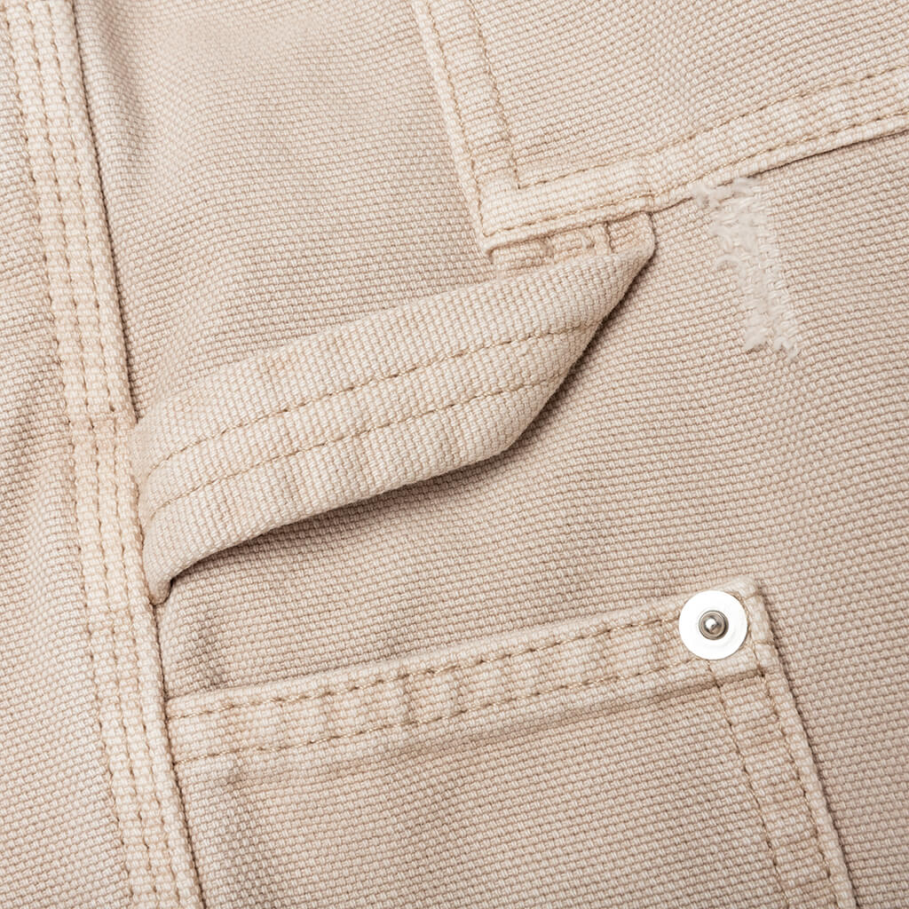 Destroyed Carpenter Pant Off White