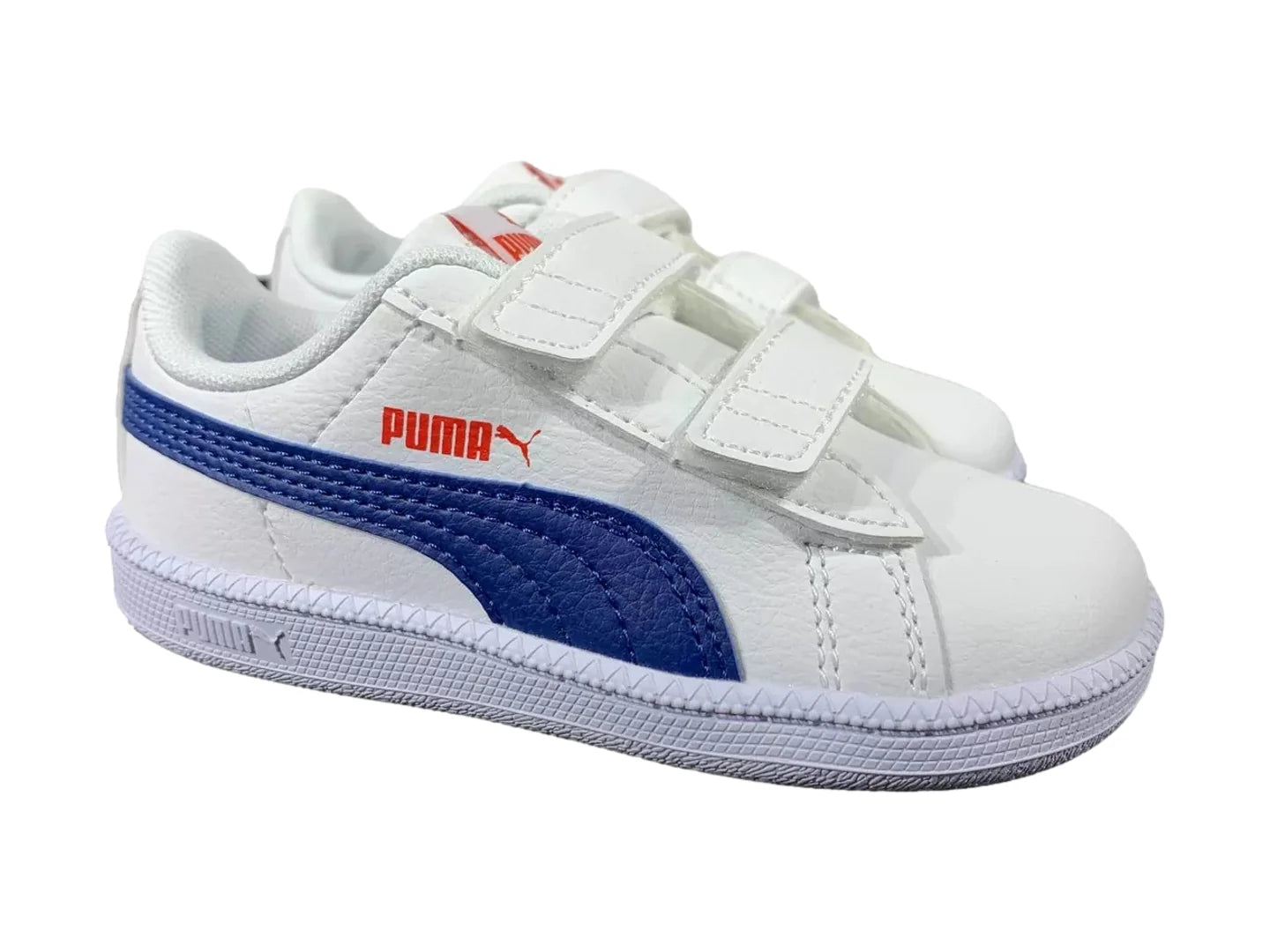 Tenis PUMA Blanco y Azul para Niño