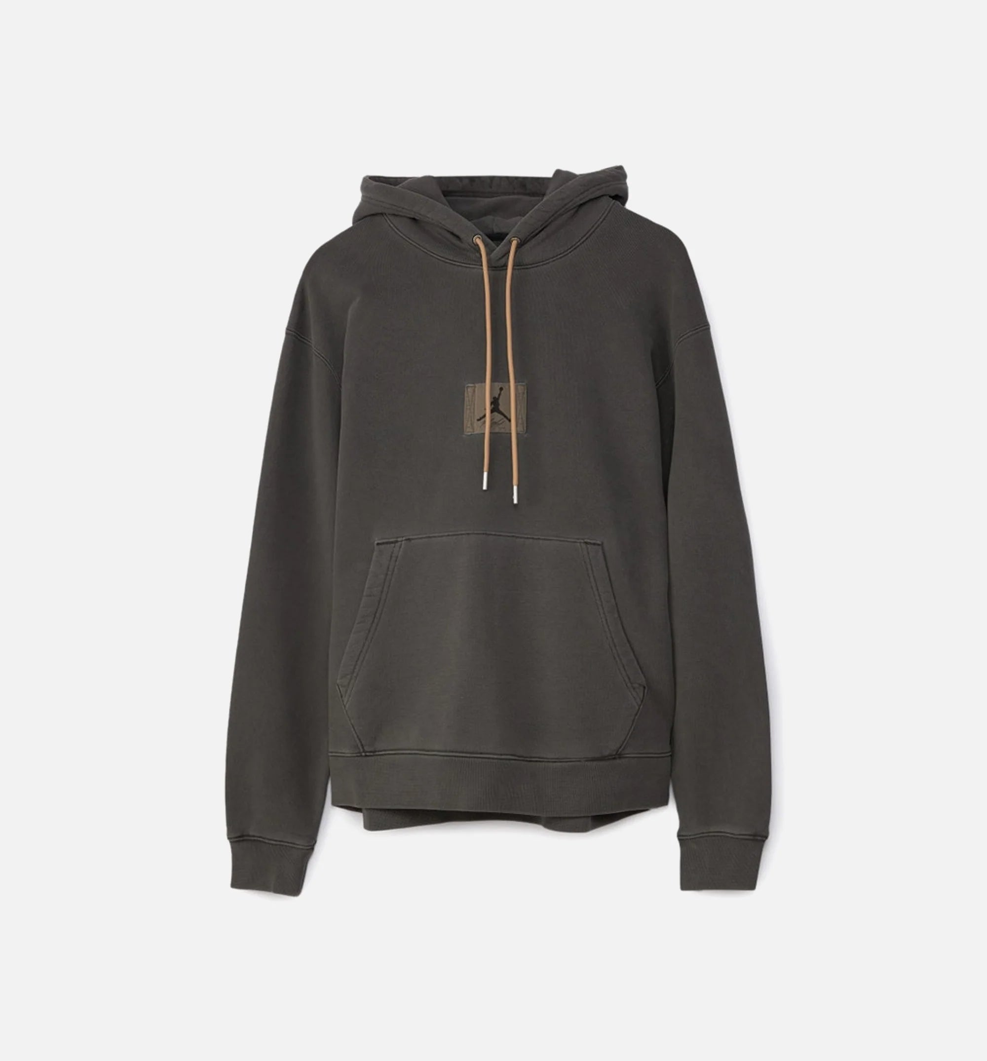 Flight Heritage Washed Fleece Mens Hoodie Black