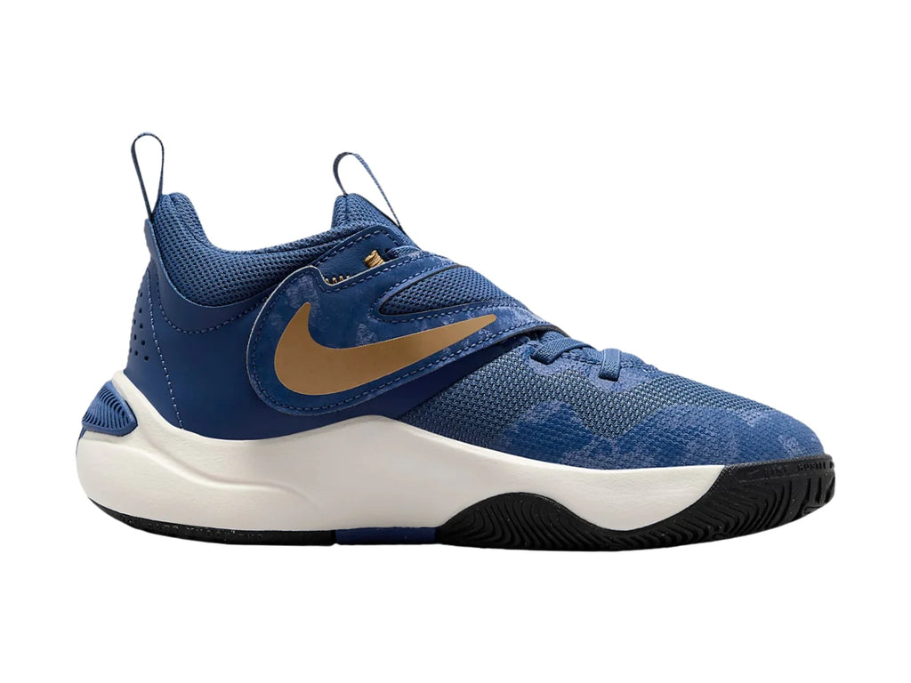 Tenis Nike Team Hustle D 11 KC Azul Marino para Niño