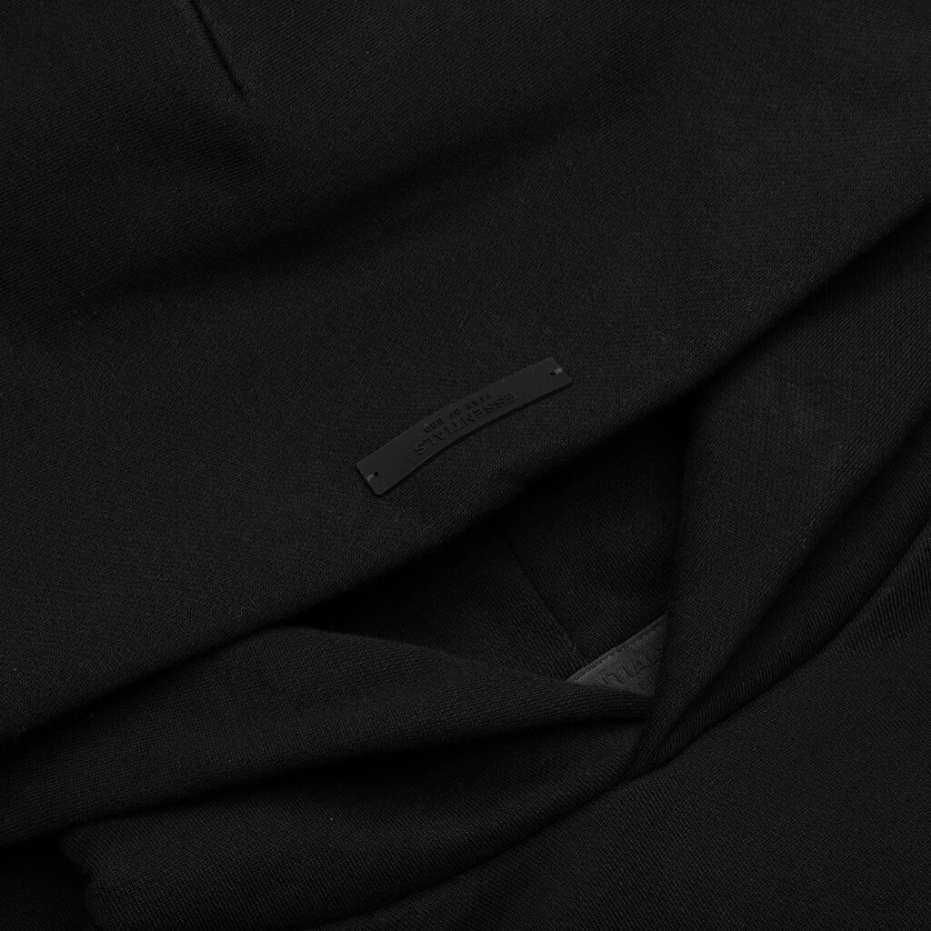 Fleece Hoodie Black