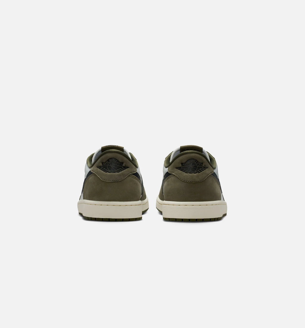 Air Jordan 1 Low OG Medium Olive And Summit White Mens Lifestyle Shoe Medium Olive Black Summit White Sail