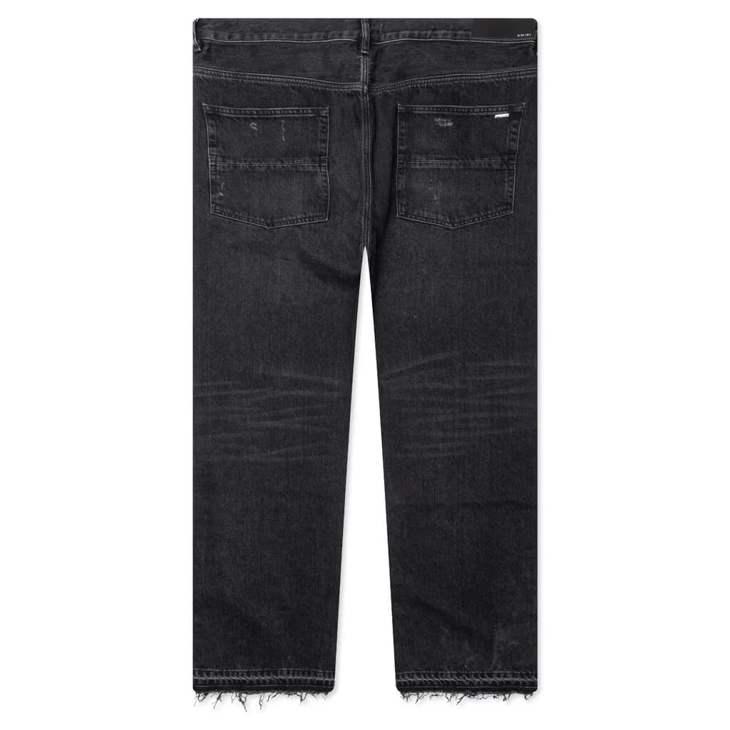 Released Hem Straight Jean Vintage Black