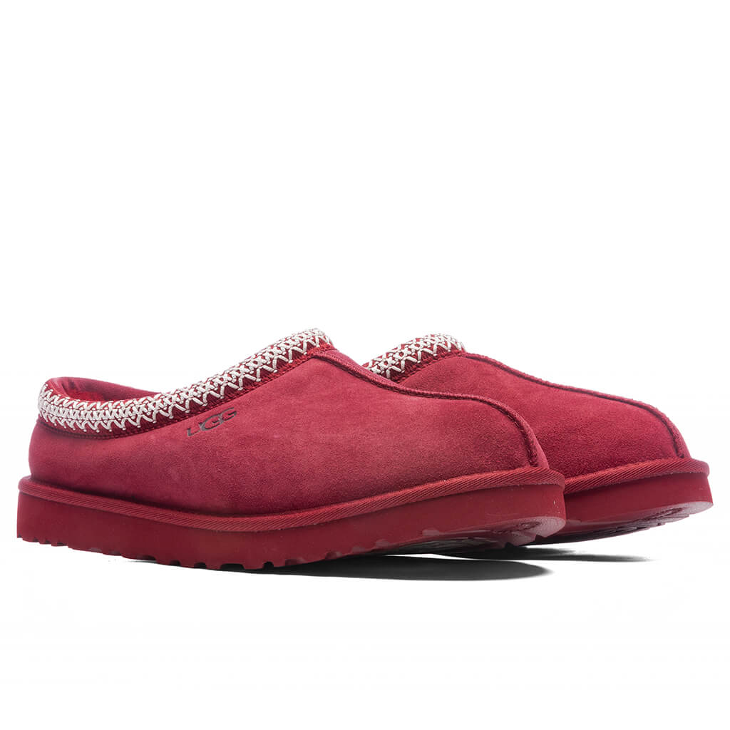 Mens Tasman Slipper Red Wine