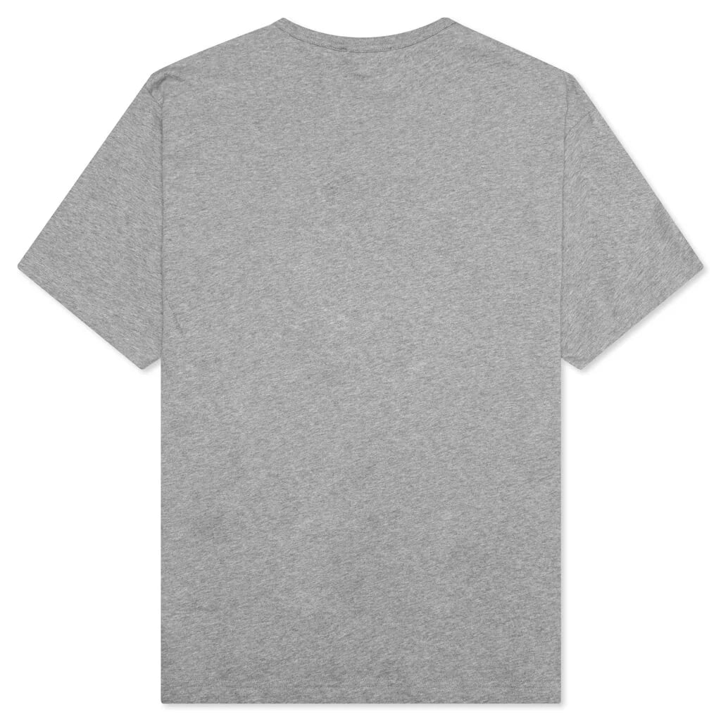 Relaxed Fit T Shirt Light Grey Melange