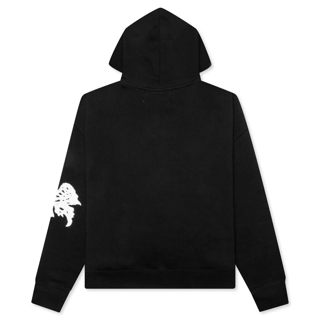 Symbols Chenille Hoodie Black
