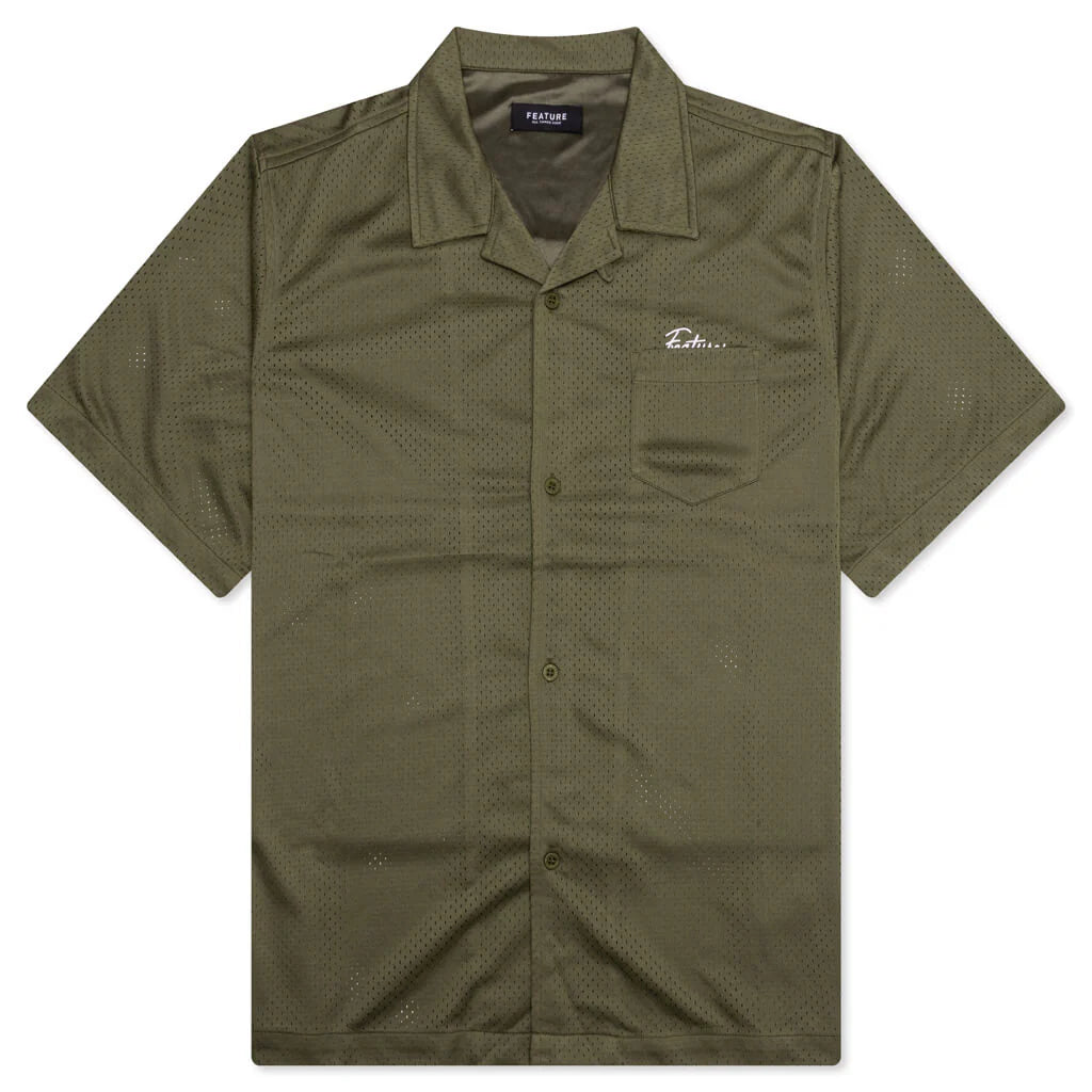 Jackson Mesh Shirt Olive