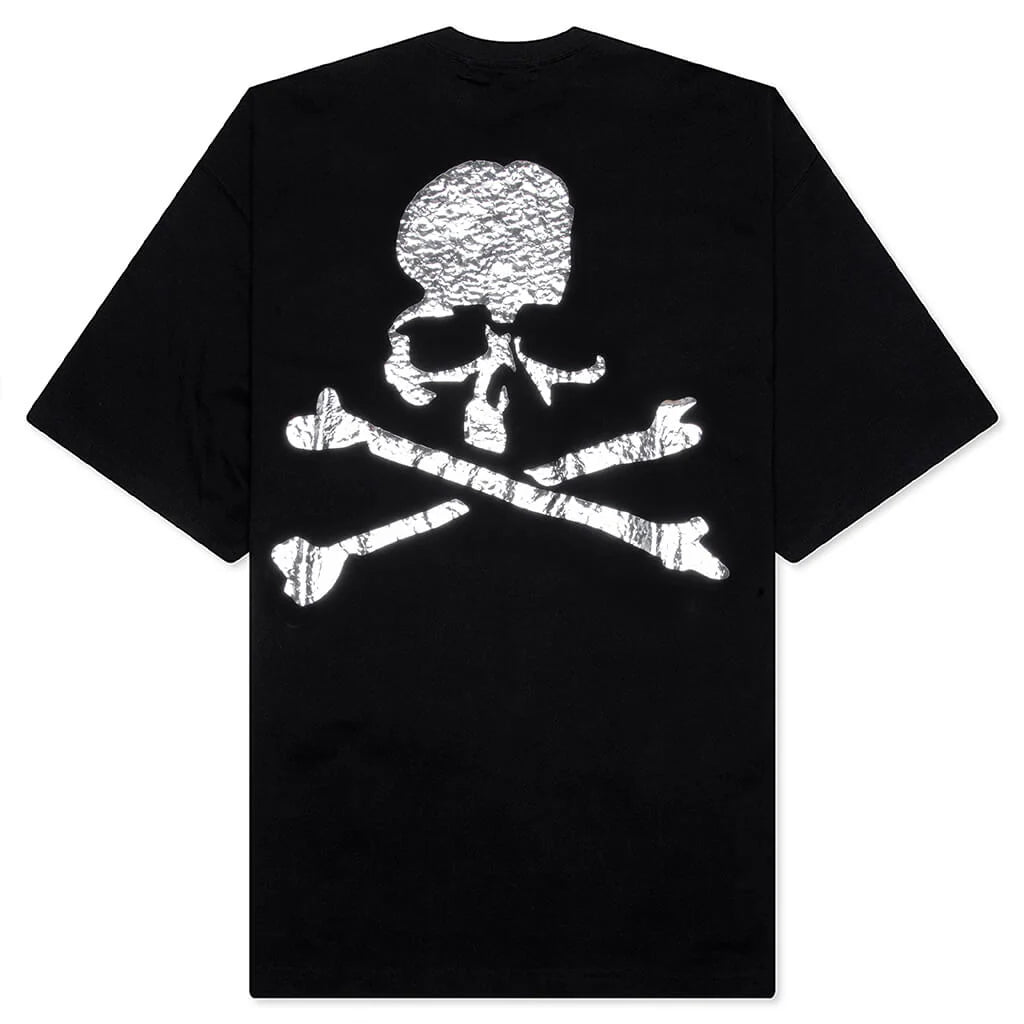 Oversized Mirror Logo S S Tee Black