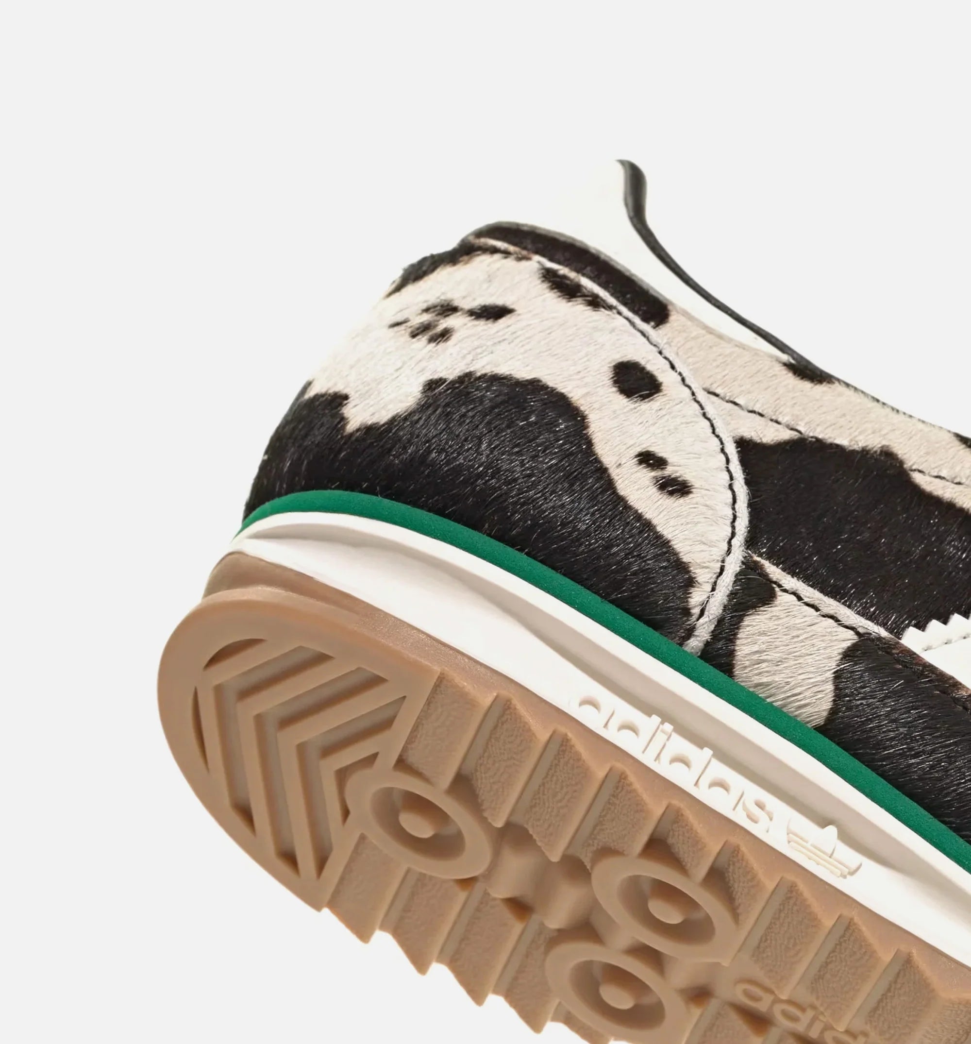 SL72 OG Cow Print Womens Lifesyle Shoe Core Black Off White Court Green