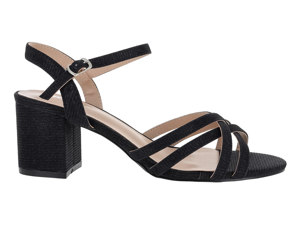 Sandalias ROZE Zapatilla Abierta Negro para Mujer
