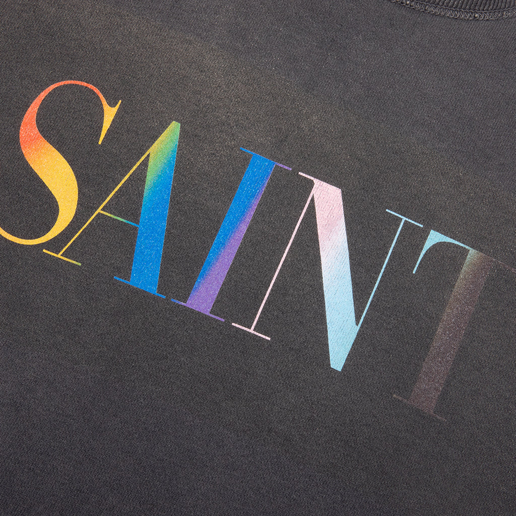 Rainbow Saint Crew Sweater Black