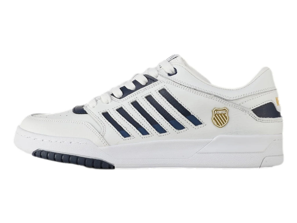 Tenis K Swiss Dread Court Blanco y Azul para Hombre