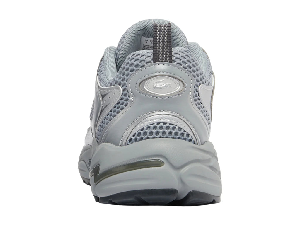 Tenis Lacoste Storm 96 Gris y Plateado para Hombre