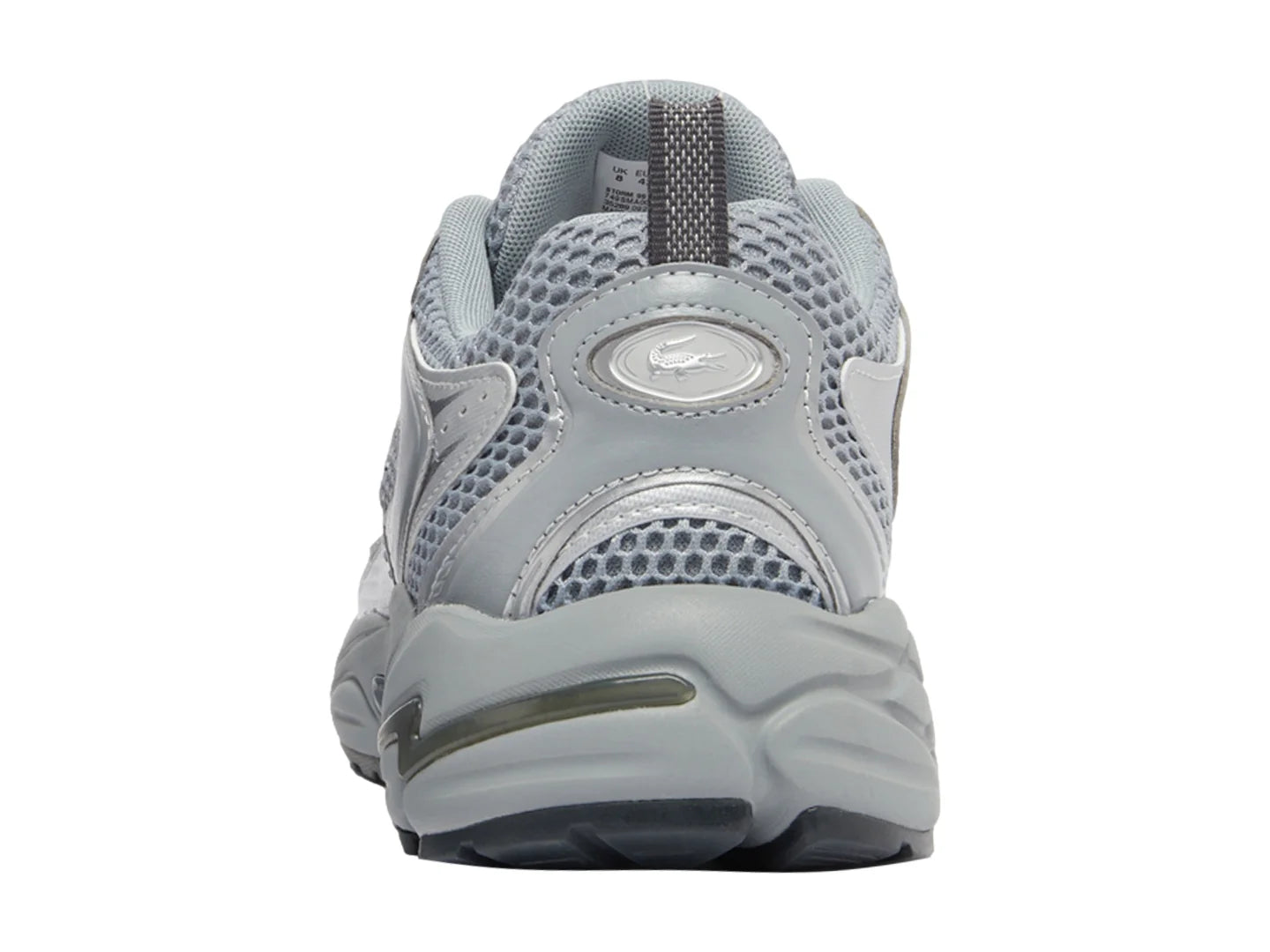 Tenis Lacoste Storm 96 Gris y Plateado para Hombre