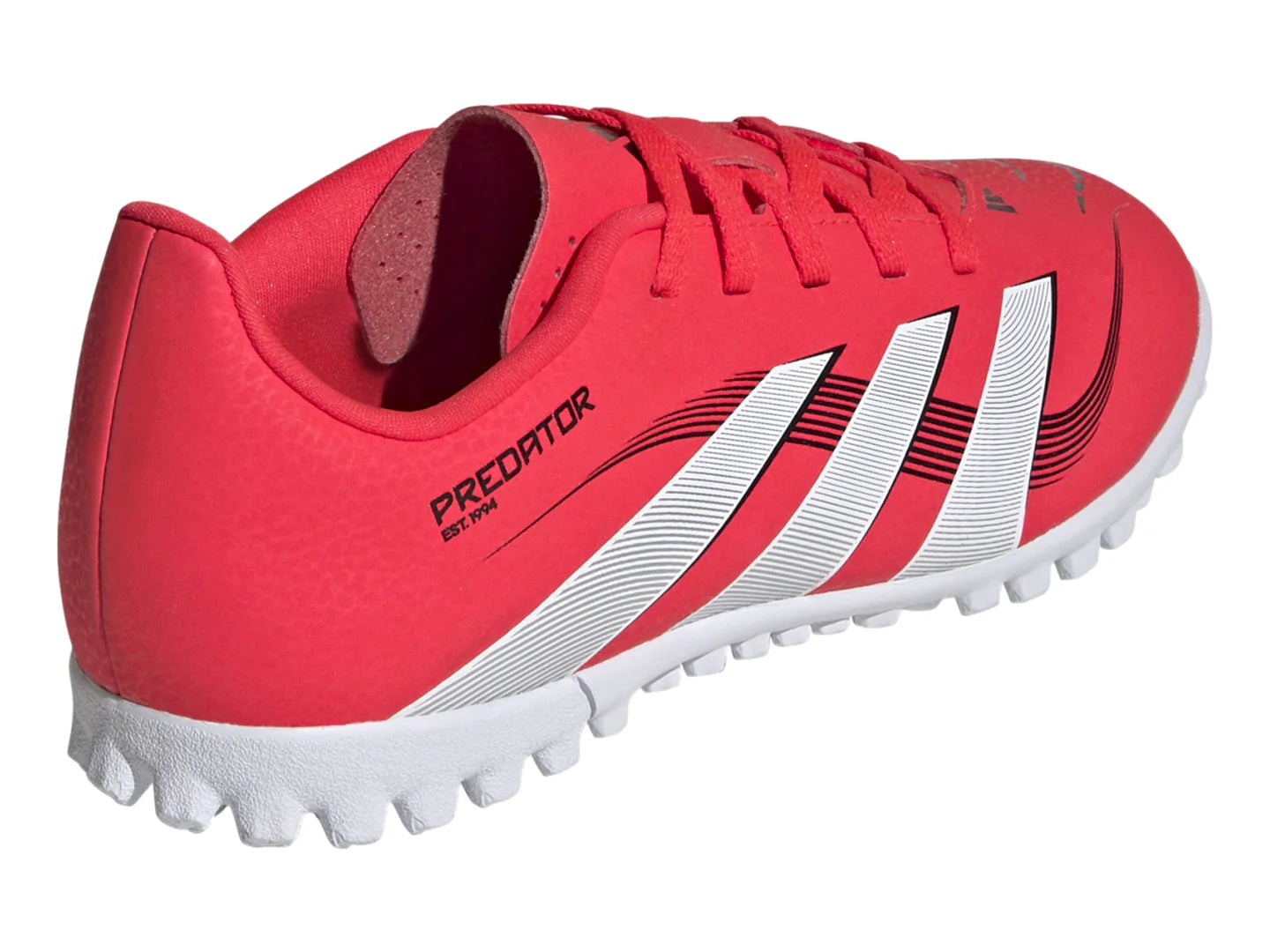Tenis de Fútbol Adidas Predator Club TF Rojo para Niño