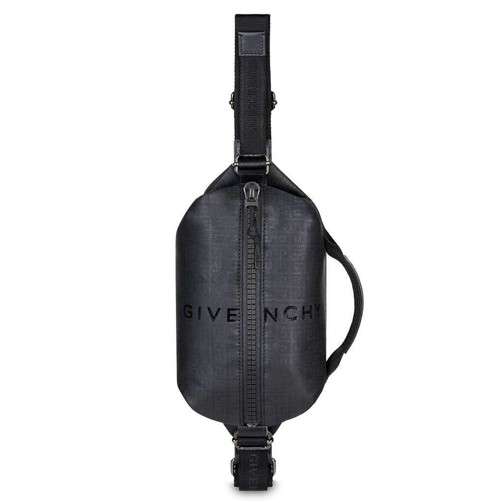 G Zip Bumbag Black