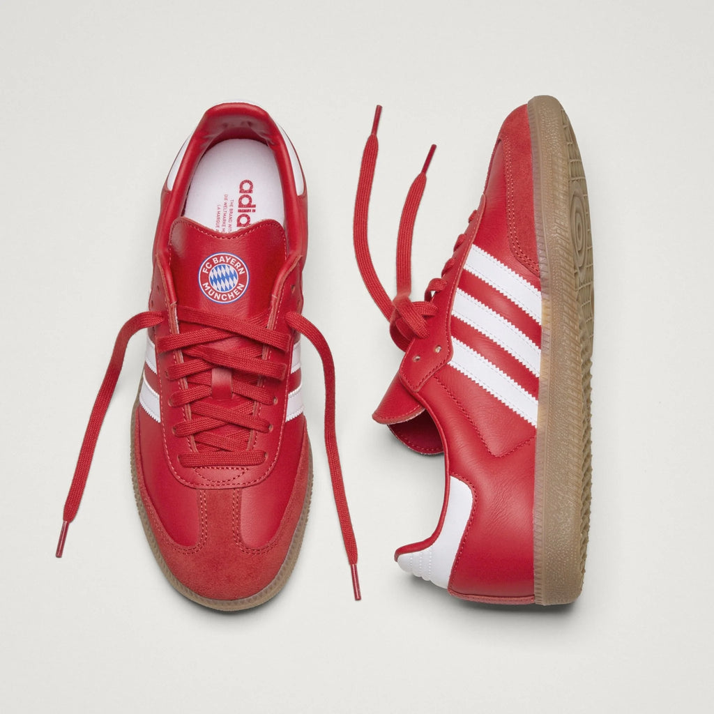 adidas Samba FC Bayern Shoes Red White