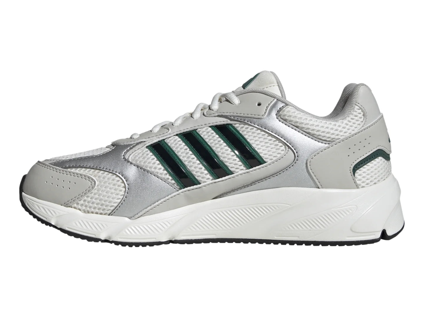 Tenis Adidas Crazychaos 2000 Blanco Verde y Plata para Hombre