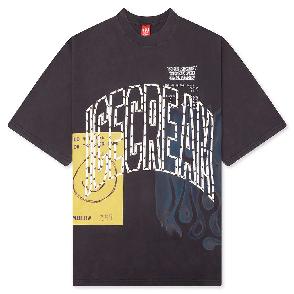 The Hill S S Tee Black
