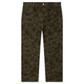 Duck Single Knee Pant Garment Dyed Camo Duck Green Office Green