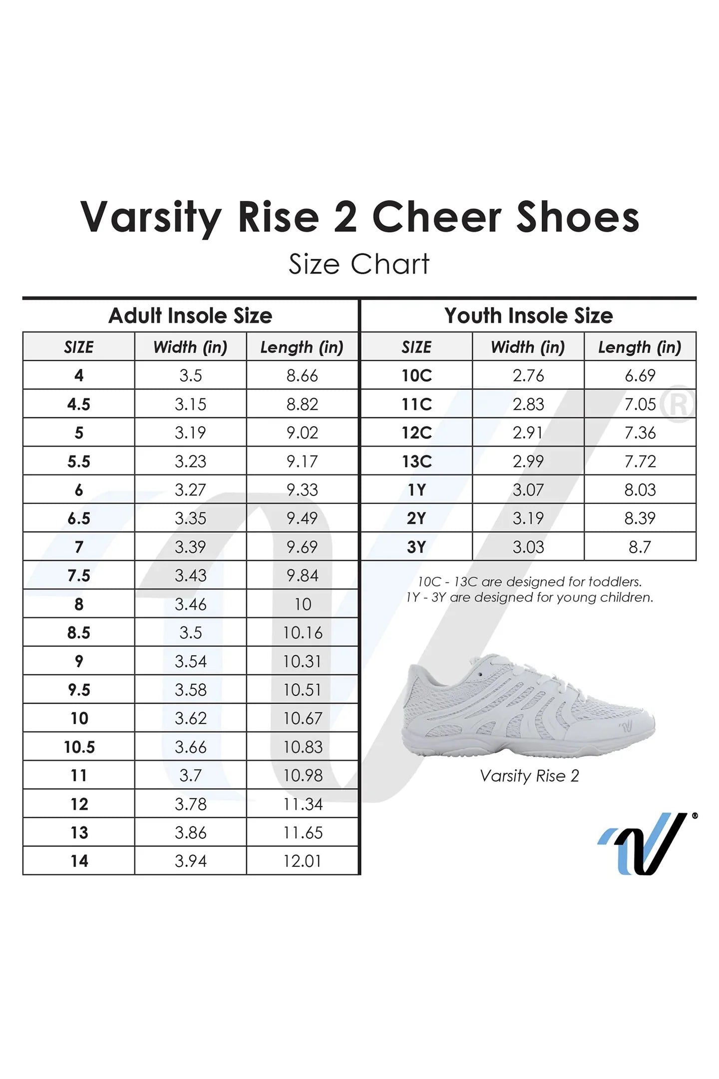 Varsity Rise 2 Cheer Shoes