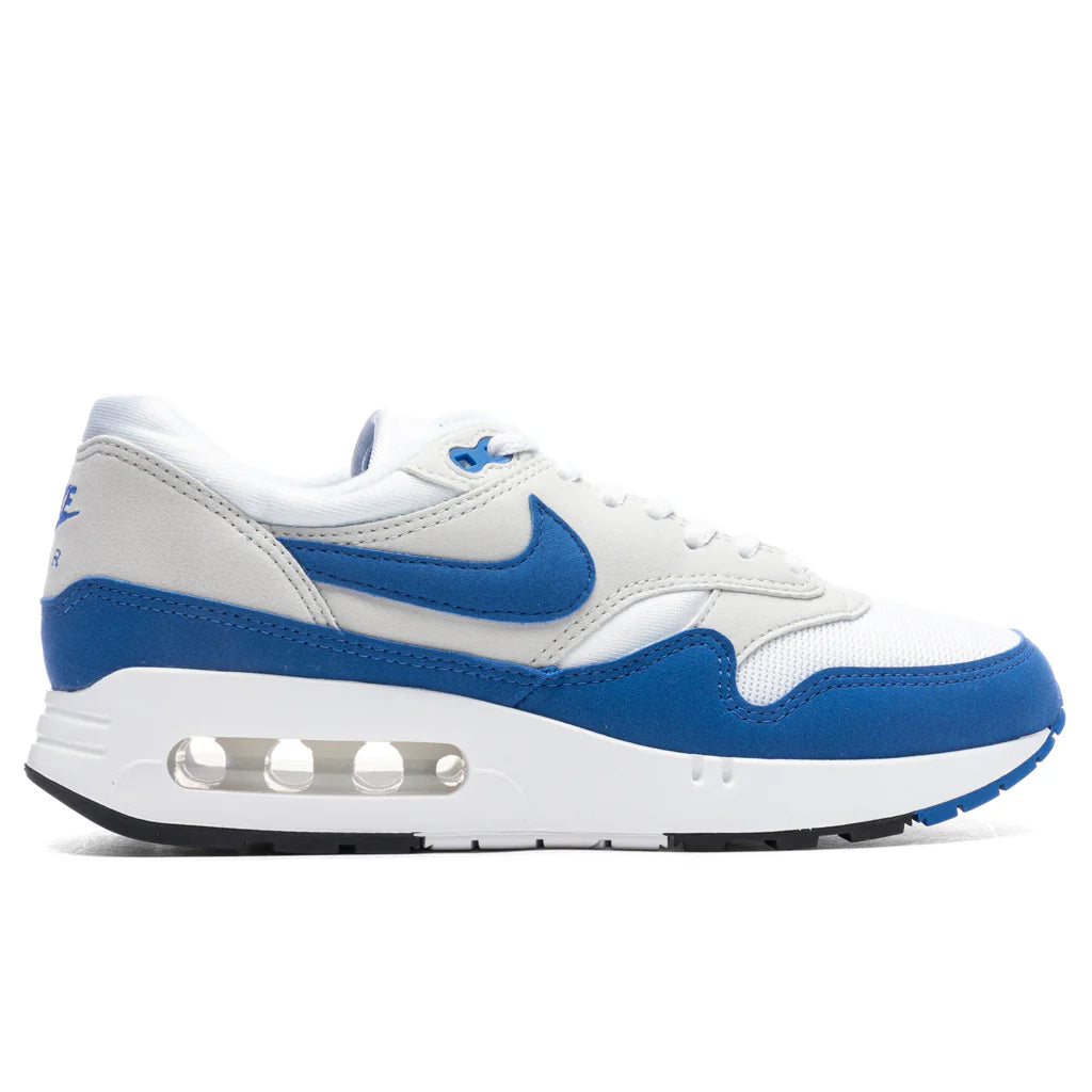 Womens Air Max 1 86 Premium Royal White Royal Blue Light Neutral Grey Black
