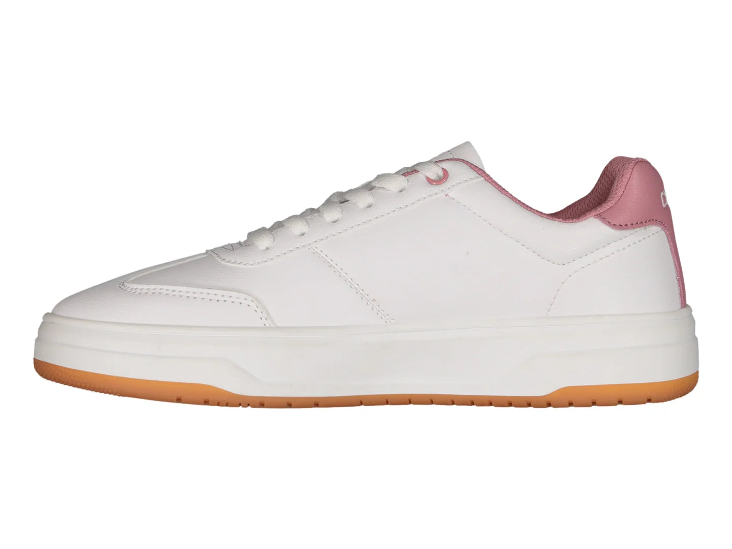 Tenis Charly Classic Blanco con Rosa y Café para Mujer