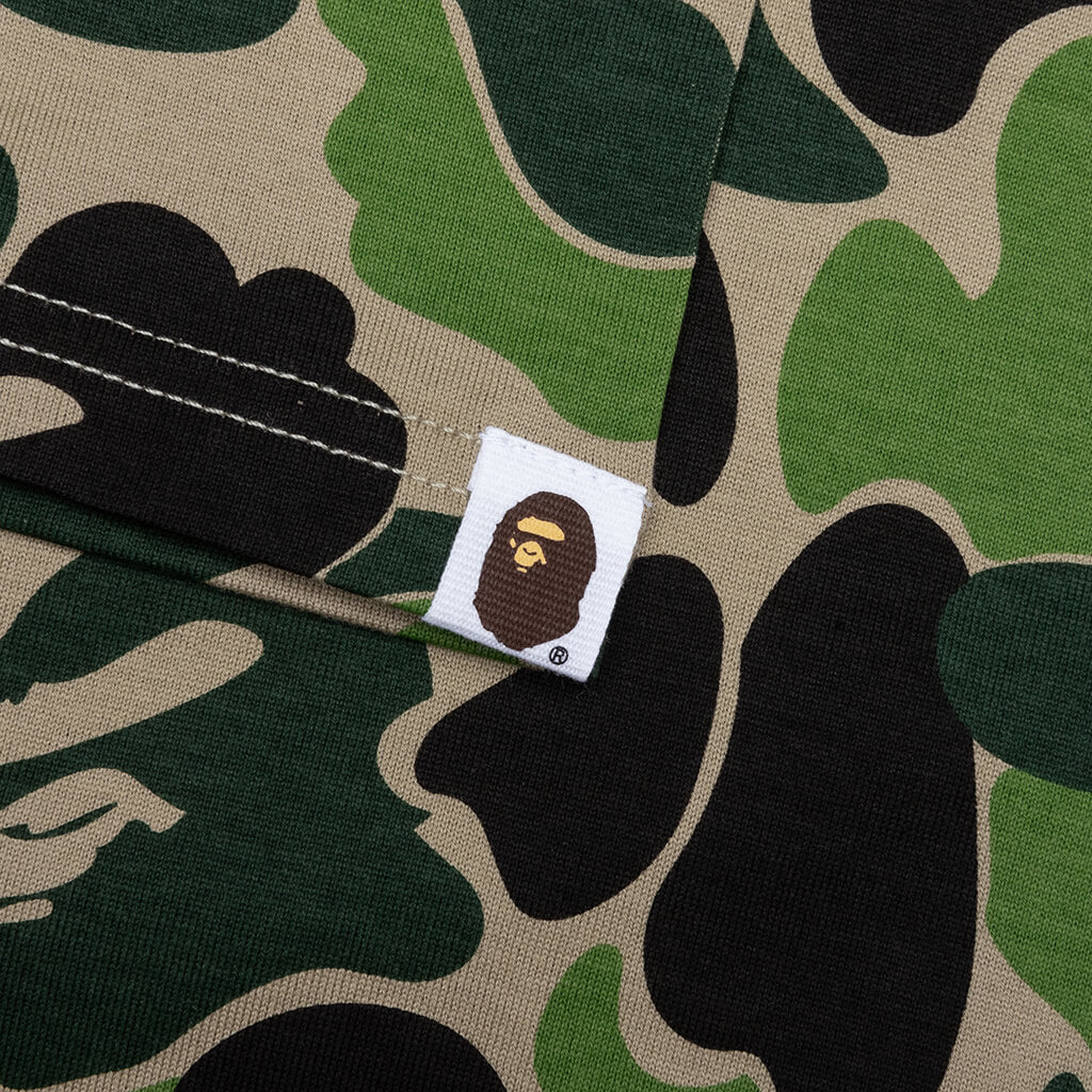 Kids ABC Camo Busy Works Tee Green