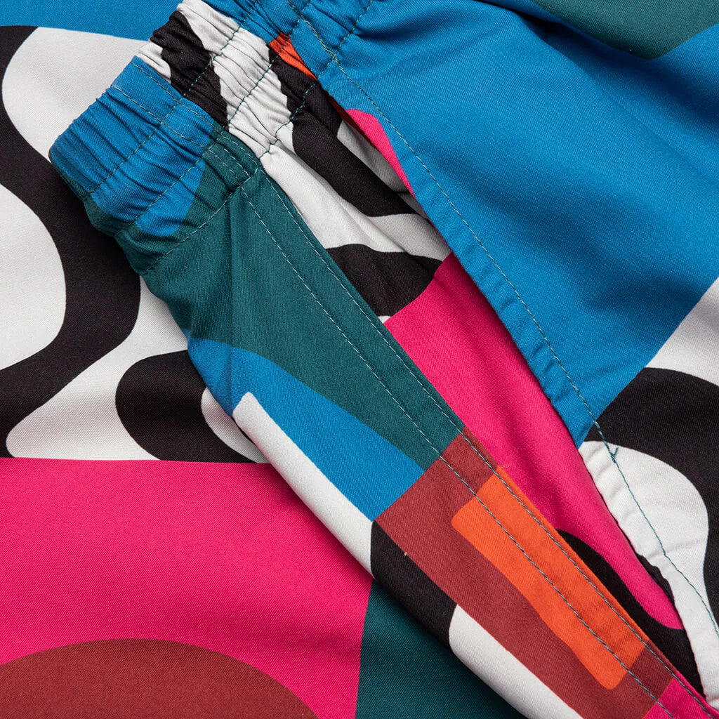 Distorted Water Swim Shorts Multi