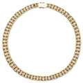 Vintage Necklace Gold 925 Sterling Silver 9K Gold